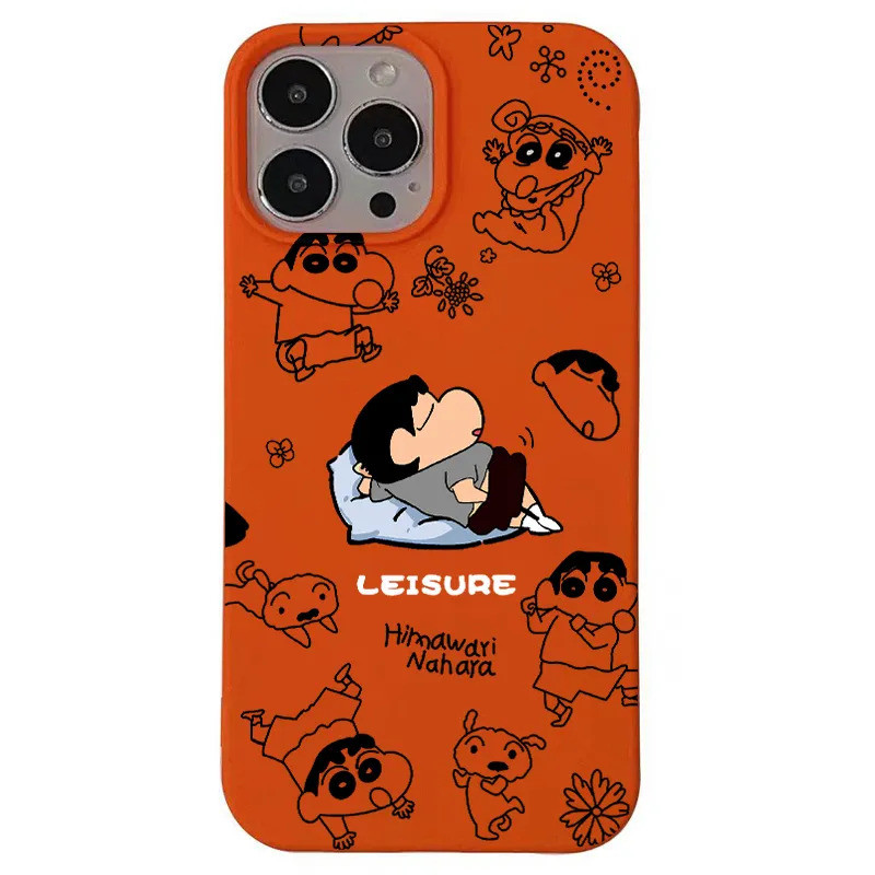 Vỏ Mềm Chống Sốc Nhẹ Lazy Boy Hoạt Hình Nhật Bản Ốp Lưng Điện Thoại Thích Hợp Cho iPhone 16PROMAX 17