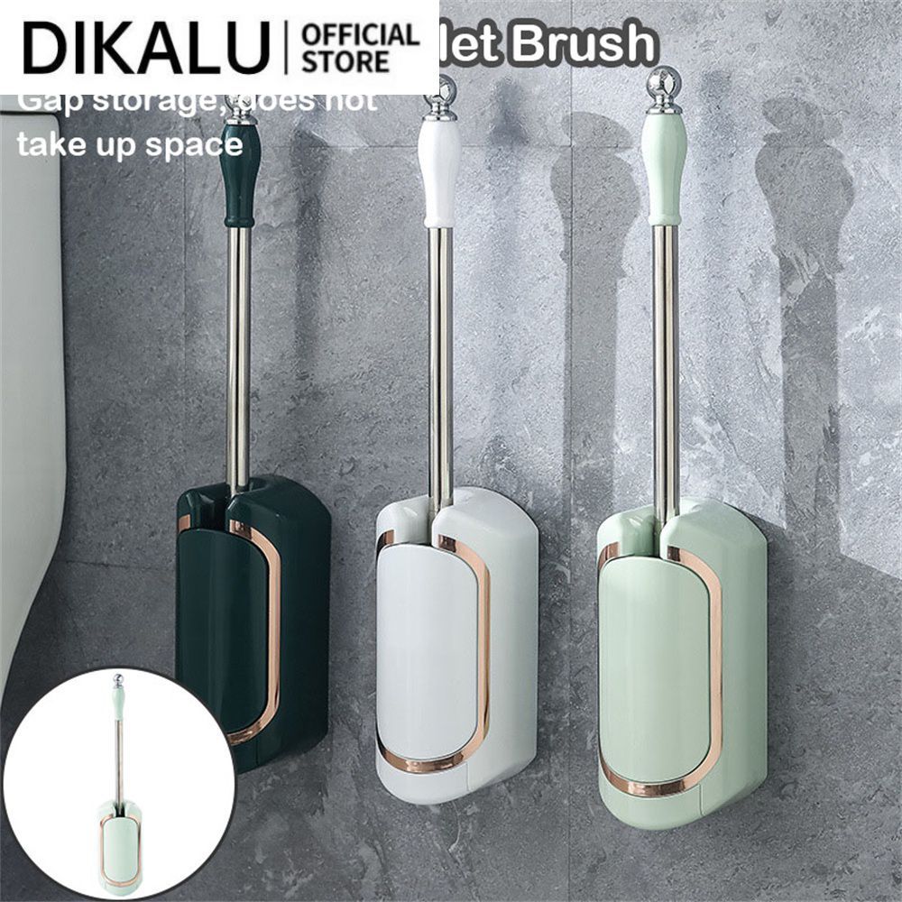 Toilet Brush Long Handle Household Toilet Toilet Cleaning Brush Set No Dead Angle Wall Hanging Wall 