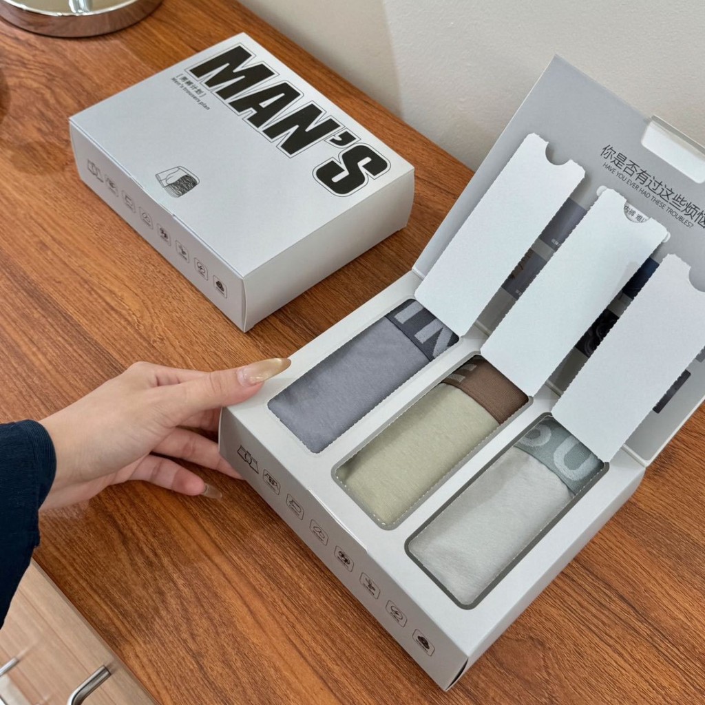 Cotton Pants Nam, High Elasticity, Breathable, Absorbent, Quick-Dry Box Set