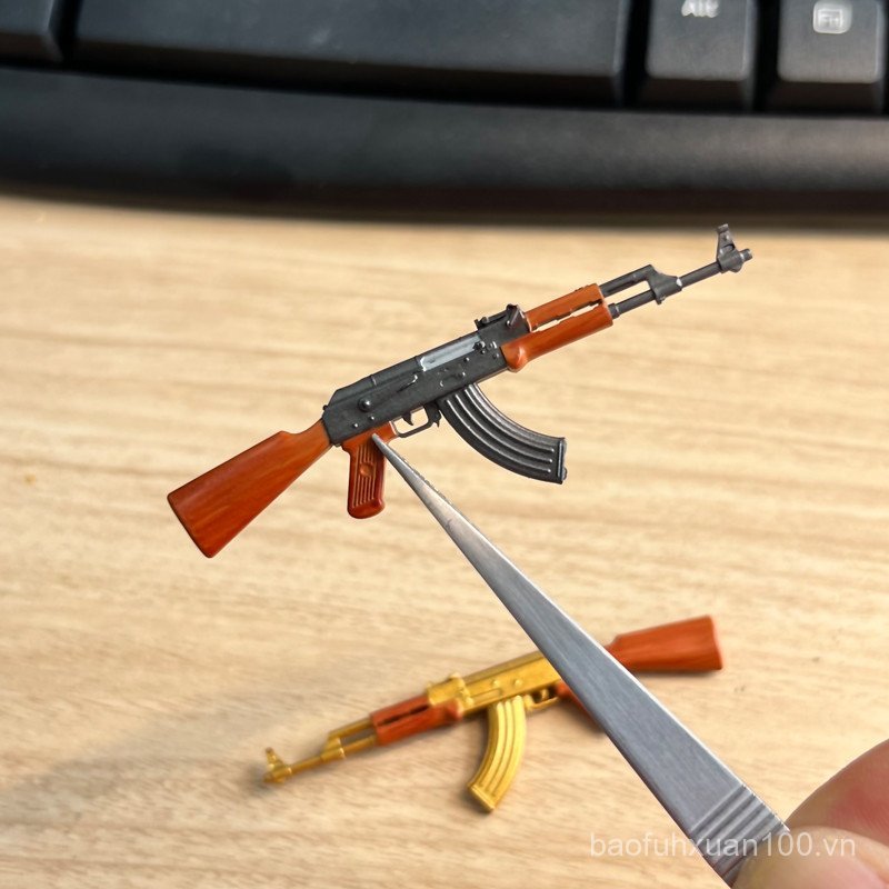 1 / 12 Lính Vũ Khí Phụ Kiện AK47 Súng Trường Tấn Công 20cm figma Nhân Vật Hành Động Hình Mô Hình shf