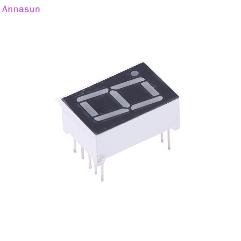 Annasun 10 Chiếc Ống Kỹ Thuật Số AnodeCathode Thông Thường 0.56 Inch 10Pins 5161AS 5161BS 1 Bit Chữ 