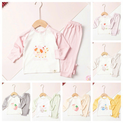 Bộ quần áo thu đông, Bộ sơ sinh dài tay LITIBABY size cho bé từ 9 tháng đến 36 tháng