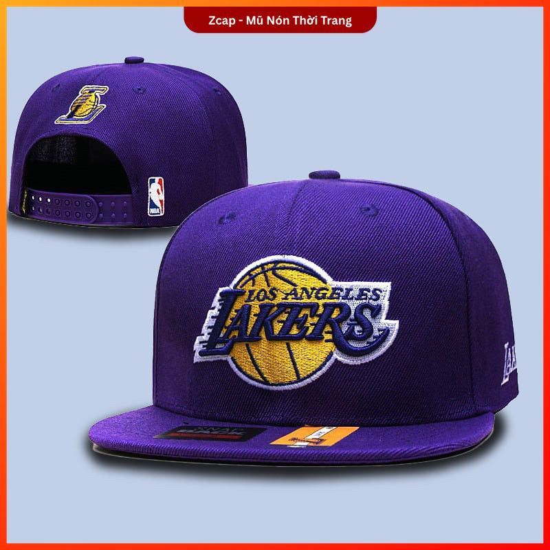 NÓN SNAPBACK LAKERS – MŨ HIPHOP BÓNG RỔ NBA UNISEX | PHONG CÁCH CHÂU ÂU MD217 – ZCAP