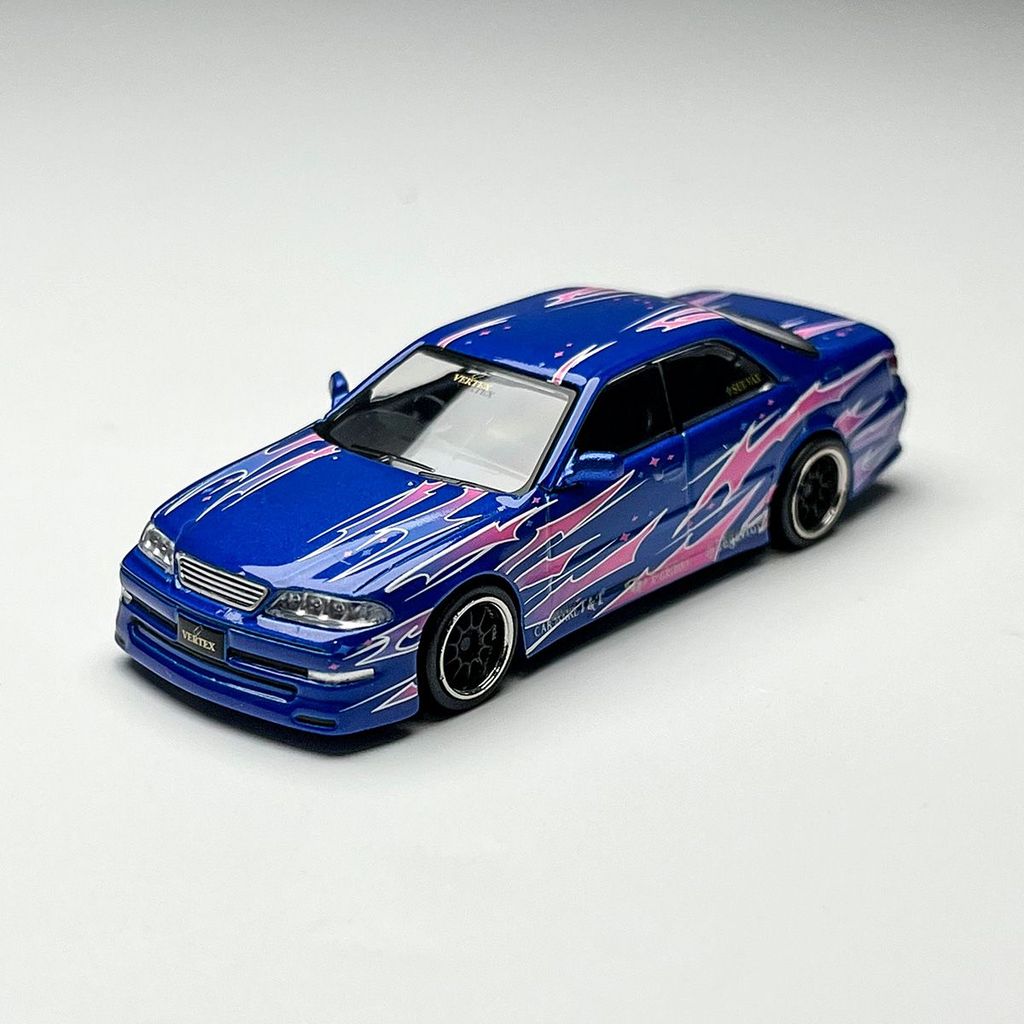 TW 1/64 Toyota Mark II JZX100 VERTEX Hợp Kim Diecast Xe Mô Hình Đồ Chơi Quà Tặng Sinh Nhật