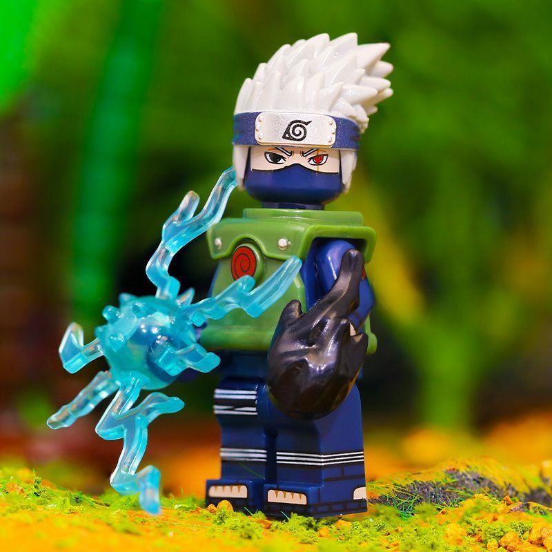 2025 Sản Phẩm Mới Tương Thích Lego Anime Ninja Jiraiya Naruto Kakashi Tsunade Sáu Điểm Đồ Chơi Khối 