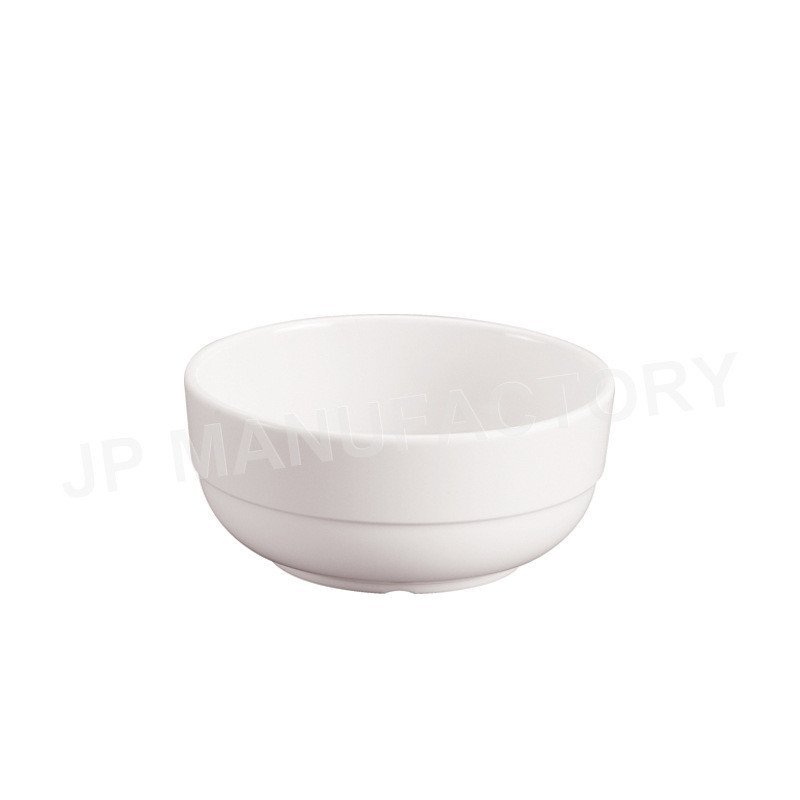 Bát Cơm Trắng Melamine Bát Rau Lạnh Bát Món Tráng Miệng Kẹo Nước Bát Tròn Bát Canh Melamine LGZU