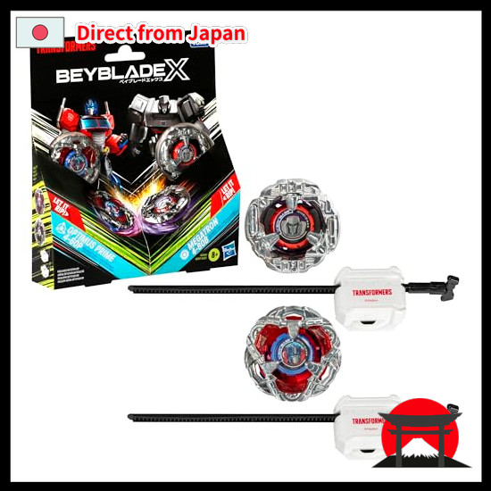 【Gửi trực tiếp từ Nhật Bản】 Beyblade X Transformers Collab Optimus Prime 4-60P vs Megatron 4-80B Mul