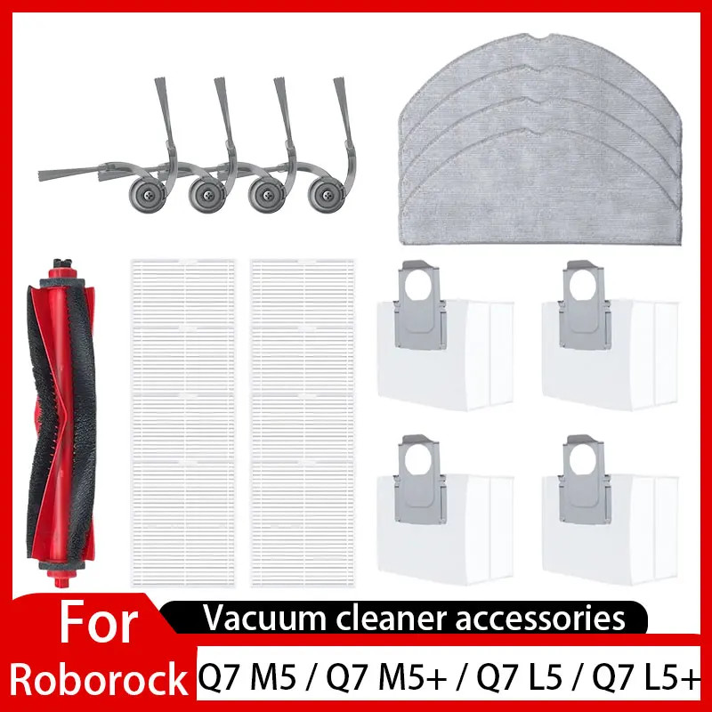Roborock Q7 M5 / Q7 M5 + / Q7 L5 / Q7 L5 + / Q7 TF / Q7 TF + / Q7B / Q7T + Plus Phần Bàn Chải Chính 