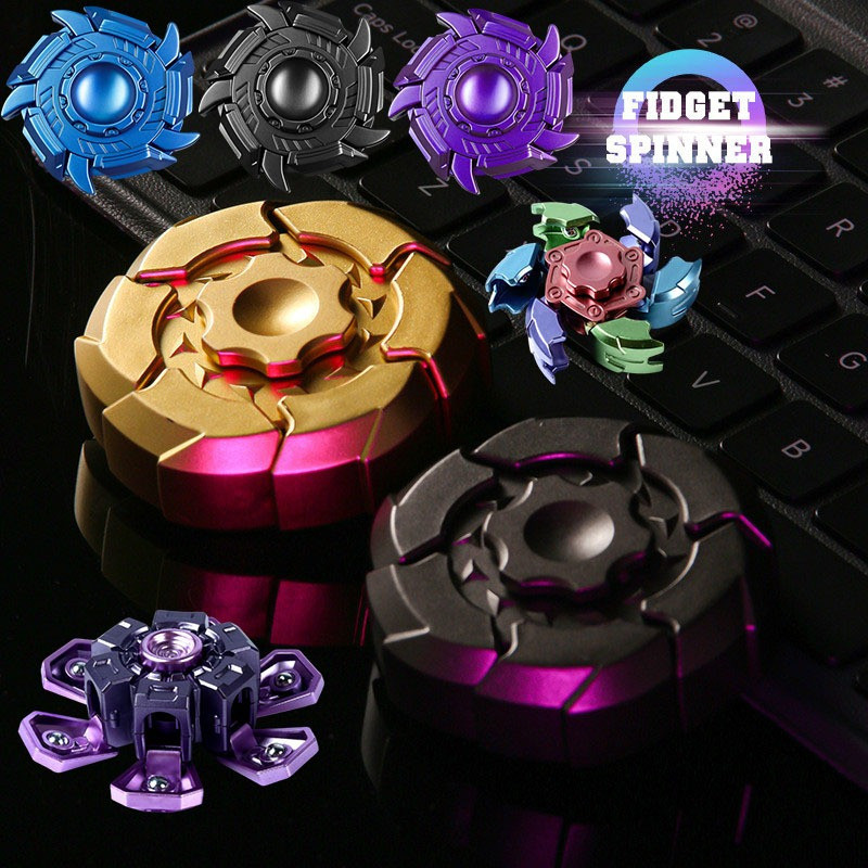 [❈] Spinner Fidget Toy EDC Roulette Spinning Top để giảm căng thẳng và vui nhộn cho ngón tay