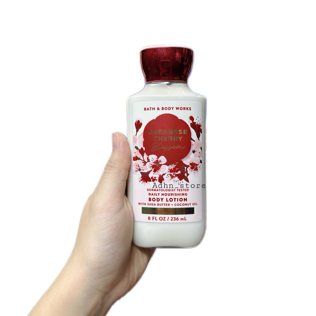 Lotion Dưỡng Ẩm Toàn Thân Bath & Body Works Japanese Cherry Blossom– Hương Hoa Anh Đào Nhật Bản -  2