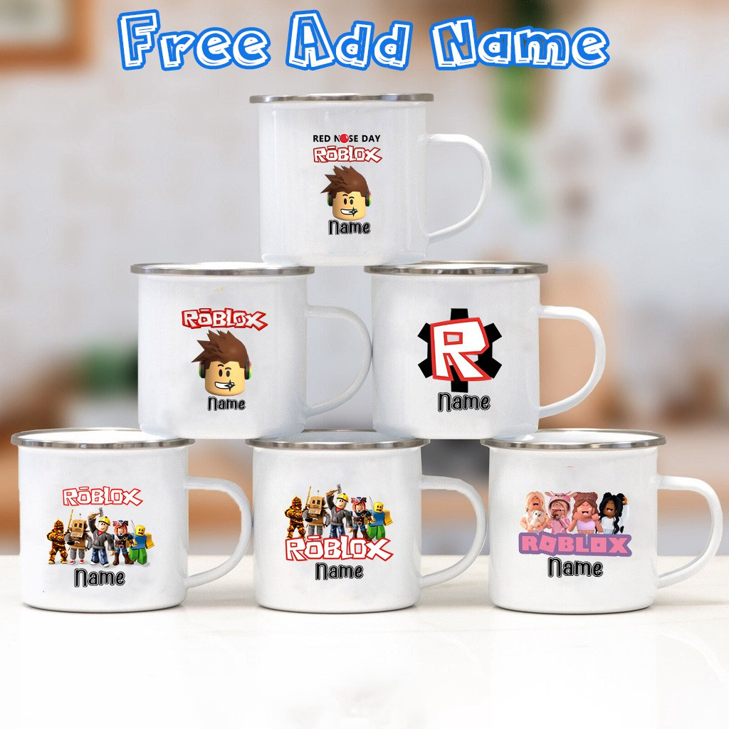 Roblox Tên Tùy Chỉnh In Men Cốc H Đảng Có Tay Cầm Nước Trái Cây Uống Cà Phê Món Tráng Miệng Ly Tùy C