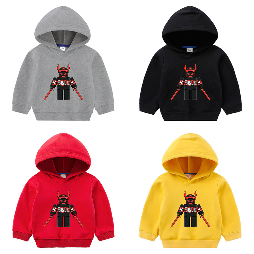 Haoyuan Guest 666 từ Forsaken Steal A Brainrot Roblox Áo Hoodie trẻ em Trẻ em Đơn giản Hoạt hình giả