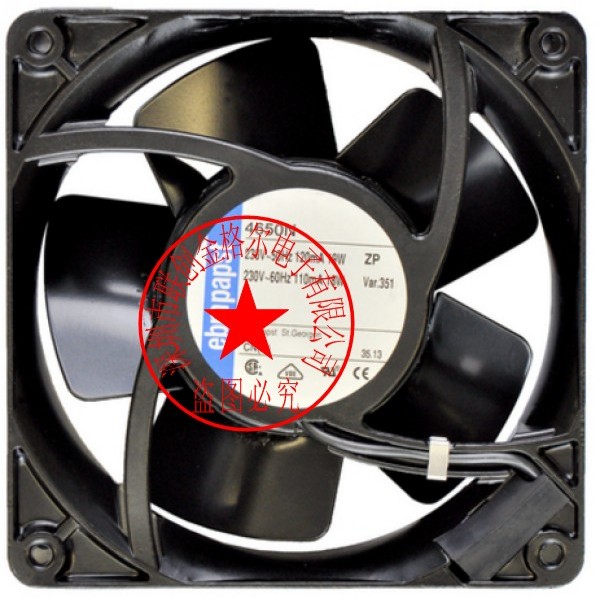 [Tản nhiệt] 4650N 4650N-KR0 AC230V Nhập khẩu từ Đức Quạt chịu nhiệt độ cao nhập khẩu