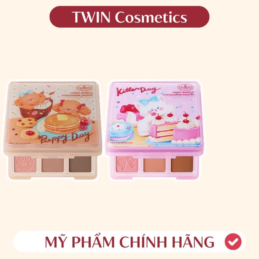ODBO - Bảng Phấn Mắt 9 ô Odbo Sweet Munch Puppy Kitten (OD2024)