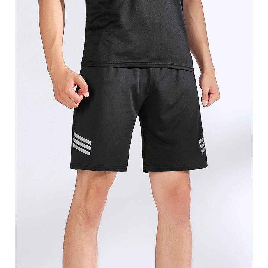 Sports Shorts Men's Ice Silk Fitness Quick-Drying Running Basketball Shorts Summer Loose Track and F