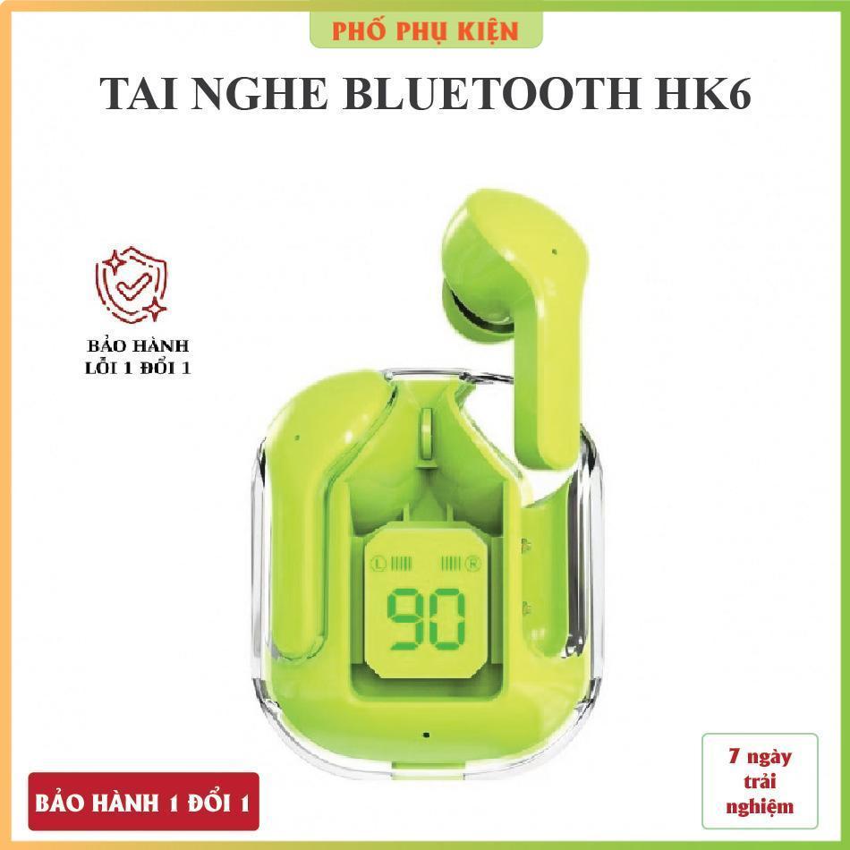 Tai Nghe Bluetooth Ultrapods Max, Gaming HK6 KY9 (Bảo Hành 1 Năm) Âm Thanh Sống Động, Màn Hình LED, 