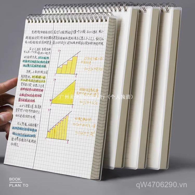 Notebook Flip b5 Notebook Coil Notebook University Flip Loose-leaf Upper Junior High School Học sinh
