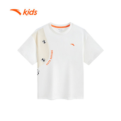 ANTA KIDS Áo Phông Thể Thao Ngắn Tay Bé Trai 3525C9102
