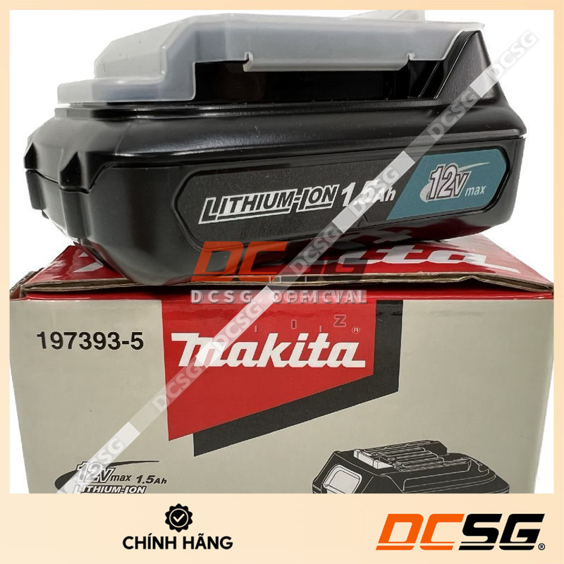 Pin Lithium-ion 12Vmax 1.5Ah Makita BL1016 197393-5 | DCSG