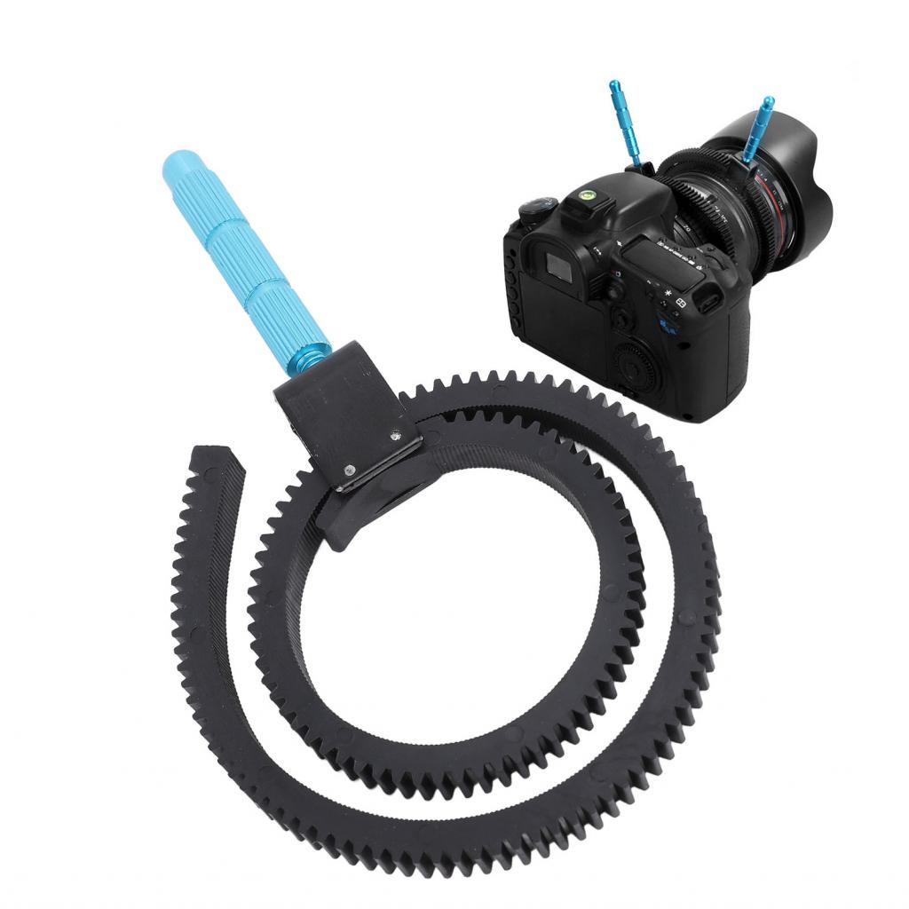 Máy ảnh DSLR Follow Focus Ring Professional 14,2in Tay cầm hợp kim nhôm cho ống kính 49mm