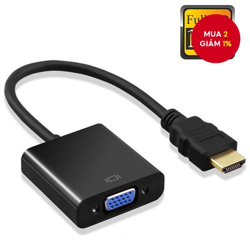 [Shopee Choice] Bộ chuyển đổi HDMI sang VGA HD 1080P cho PC Laptop Máy tính bảng