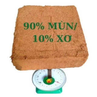 Giayxinh86 (5kg) Xơ dừa nén, Mụn dừa nén, Đất trồng nén 5kg trồng cây đã qua xử lý khi nở ra đạt khoảng 25-30kg