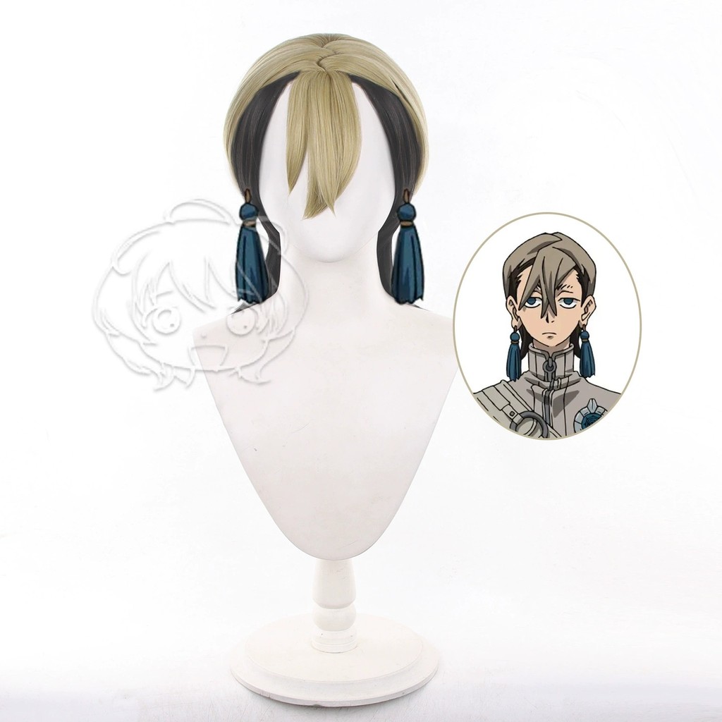 GACHIAKUTA Zanka Nijiku Tóc Giả Cho Anime Cosplay Tóc Giả