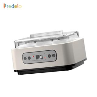 Máy làm sữa chua tự động DIY Thiết bị nhà bếp Máy sữa chua điện với 6 cốc thủy tinh đa chức năng cho phòng ăn gia đình