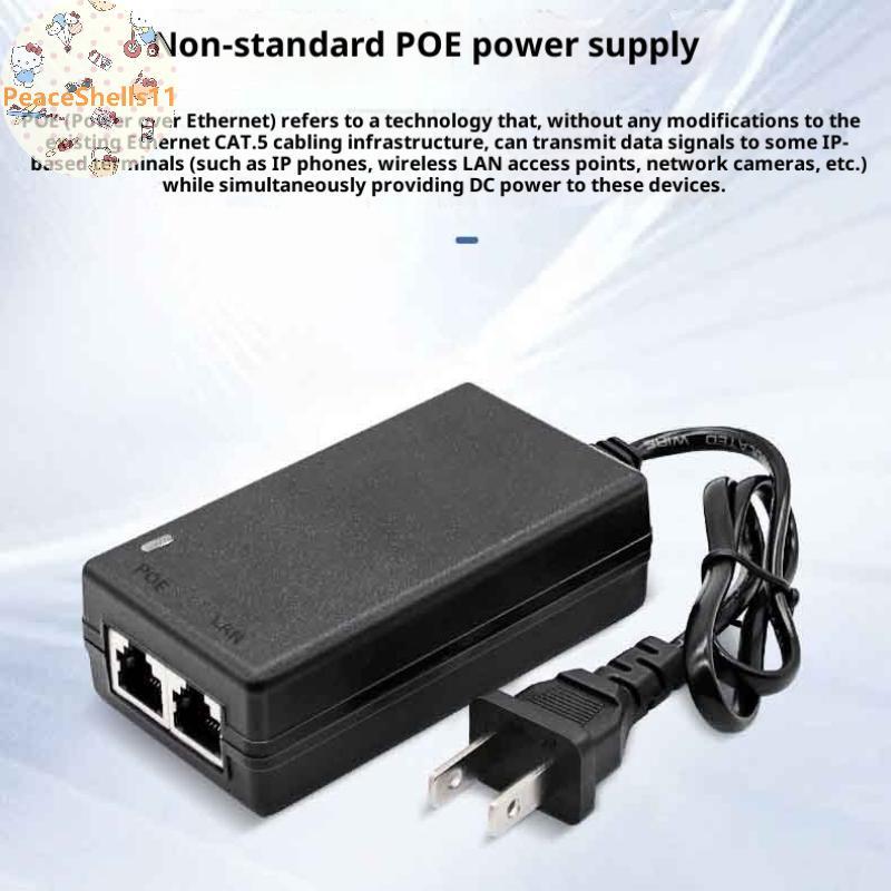 Bộ chuyển đổi PeaceShells POE cho bộ lặp bộ định tuyến 24V 1A | 48V 0.5A Cho POE Splitter Power Inje