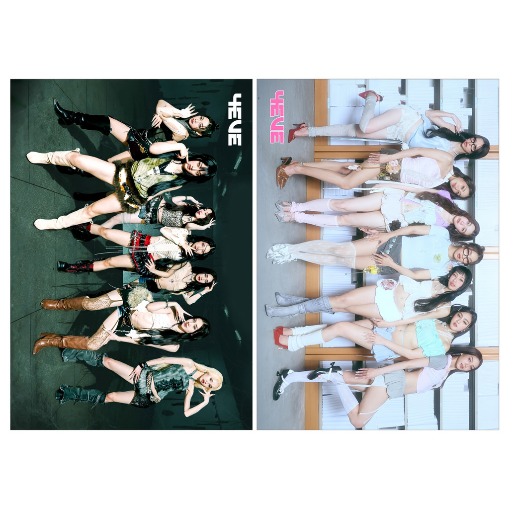 Taix 4eve HD Dập Nổi Poster Ký Túc Xá Giấy Dán Tường Dán 8 Tờ / Bộ 2025.11.4