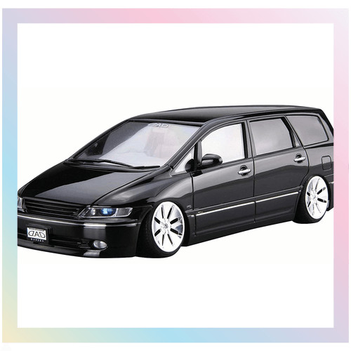 【Trực tiếp từ Nhật Bản】Công ty văn hóa giáo dục AOSHIMA 1/24 Series xe độ No.17 Honda D.A.D RB1 Odys