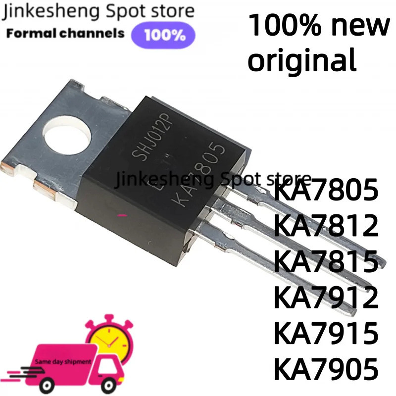 5 CHIẾC KA7805 KA7812 KA7812 KA7912 KA7915 KA7905 TO-220 Hiệu Ứng Trường Transistor