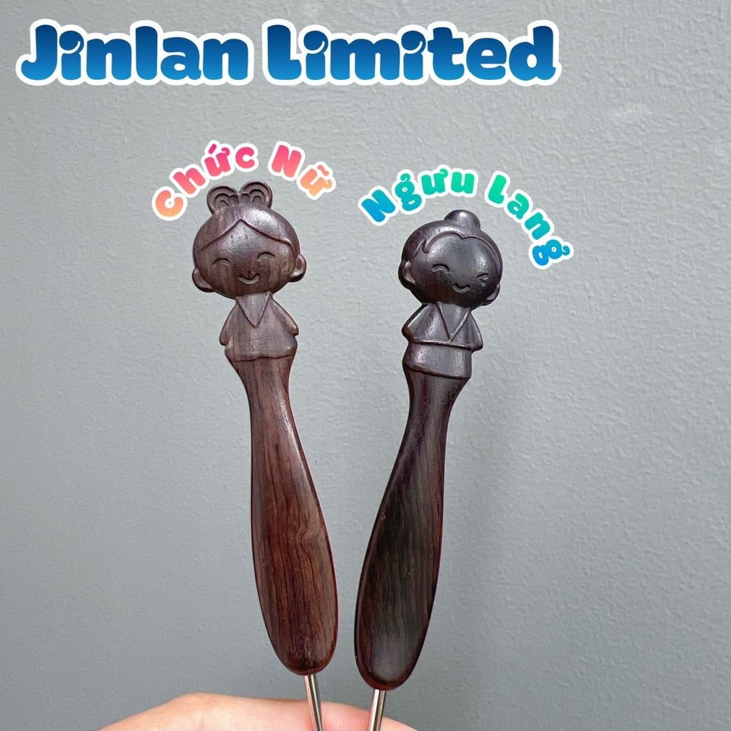 [SẴN] Kim móc len Jinlan Ngưu Lang Chức Nữ | Len Sợi Long Xuyên