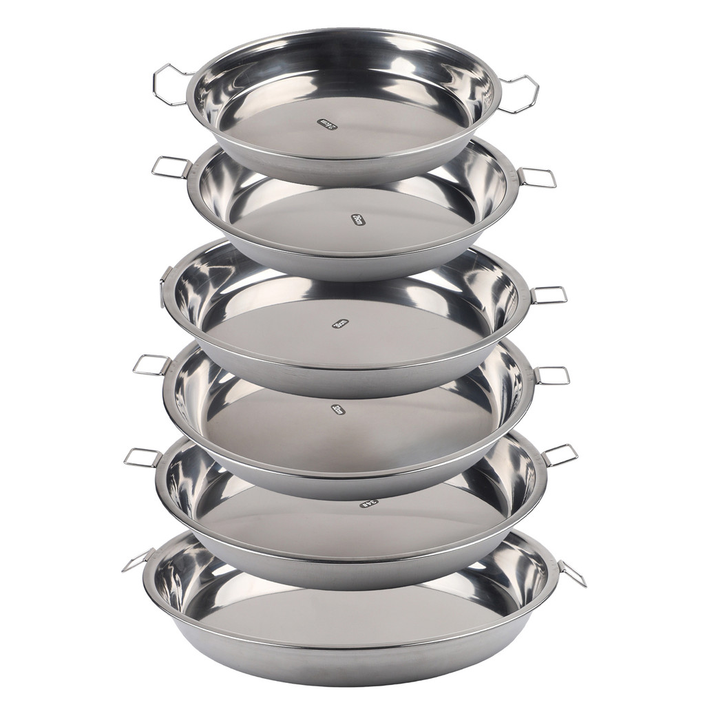 【IMBUTFL】Stainless Steel Tray Grill,and Pizza Pan with Handle for Easy Carrying