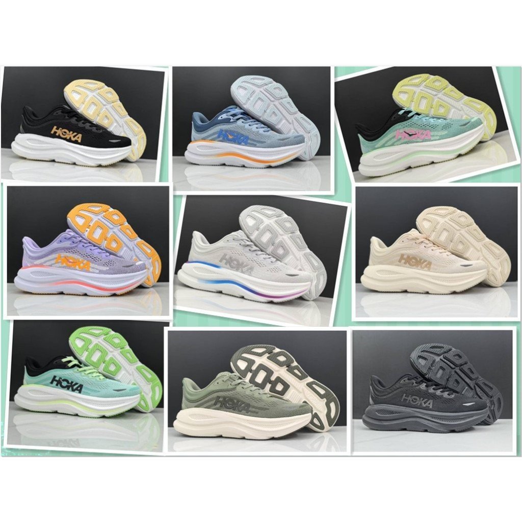 Giày chạy bộ Lotto Bondi 9, Thoải mái, Unisex. Giày chạy bộ đế dày thoáng khí nhẹ, Size 36-45.