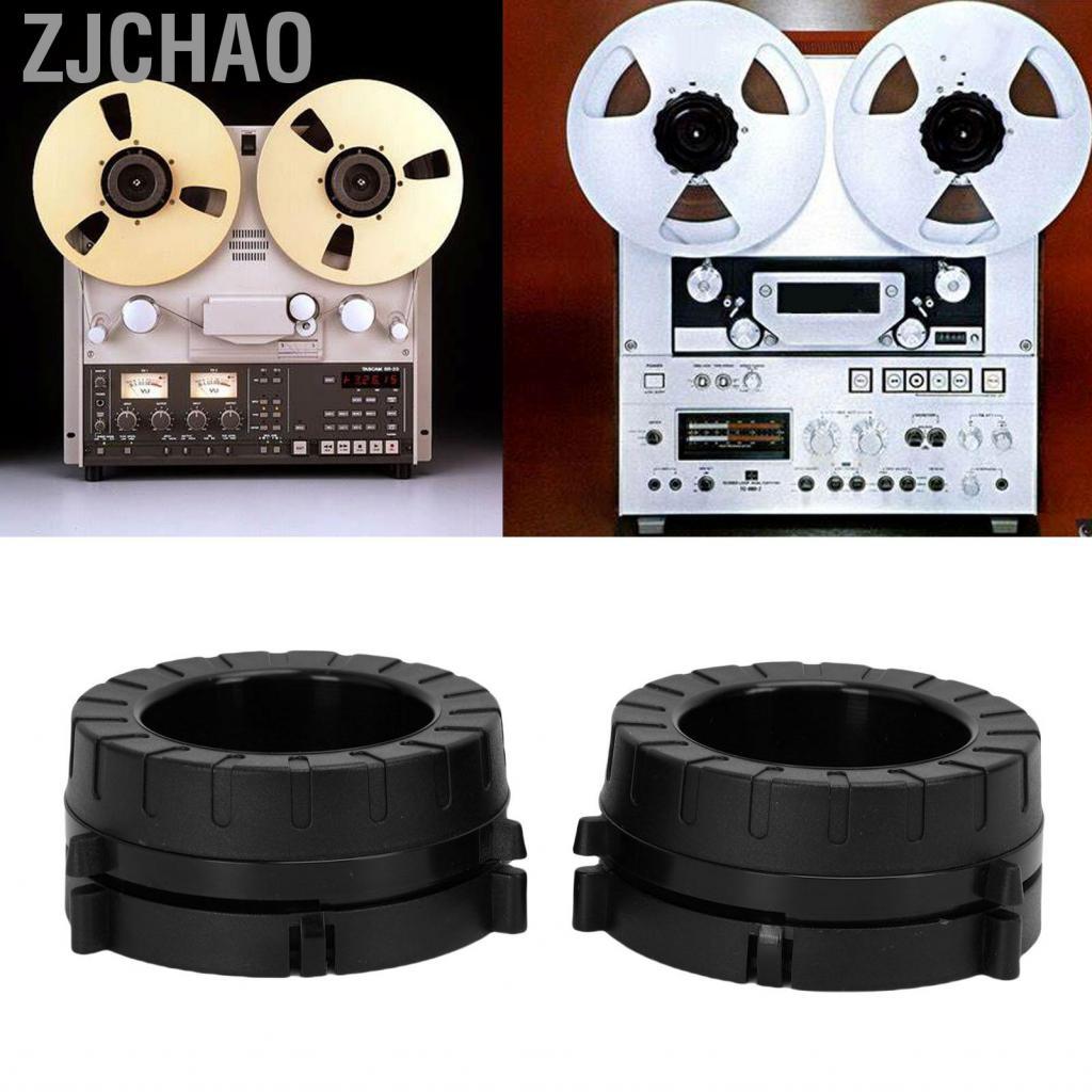 Zjchao Zjchao Serounder 1 Cặp Bộ điều hợp Hub Nab Thiết bị ghi băng cuộn 1/4 inch với Đế nhựa có thể
