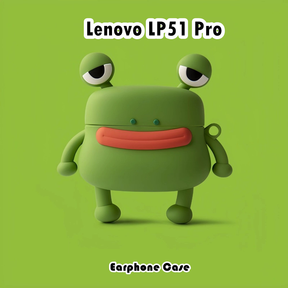 [Xu hướng phía trước] Dành cho Ốp lưng Lenovo LP51 Pro Vỏ tai nghe silicon mềm Vỏ hoạt hình Anime Tạ