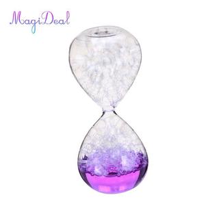 Magideal Dream Bubble Đồng hồ cát hẹn giờ chuyển động Hẹn giờ cát Đồng hồ cát pha lê cho trẻ em