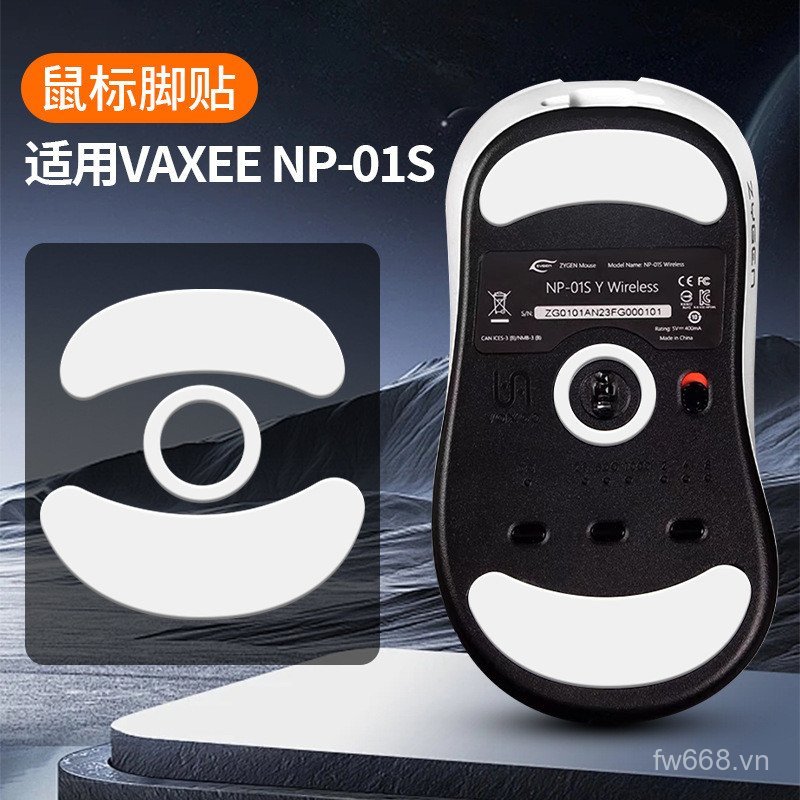 Miếng dán chân chuột VAXEE NP-01S áp dụng phổ biến XEW / NP01 / AX Miếng đệm chân không dây ICE Khun
