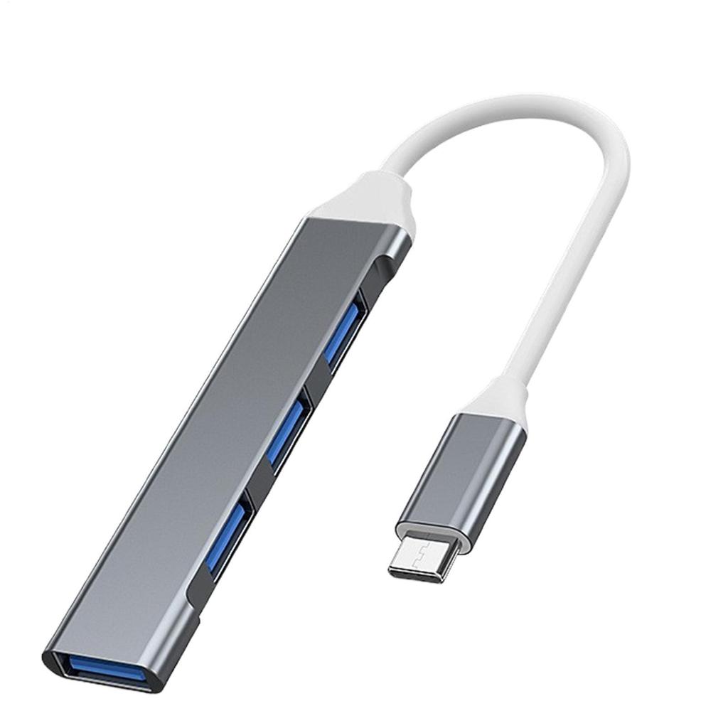 USB Hub for Laptop Portable 4 Port Splitter USB Adapter Multipurpose Expander for Desktop Laptop Pri