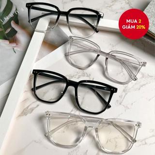 Kính Vuông Hàn Quốc Hợp Thời Trang - Khung Quá Khổ Để Làm Việc & Mặc Hàng Ngày