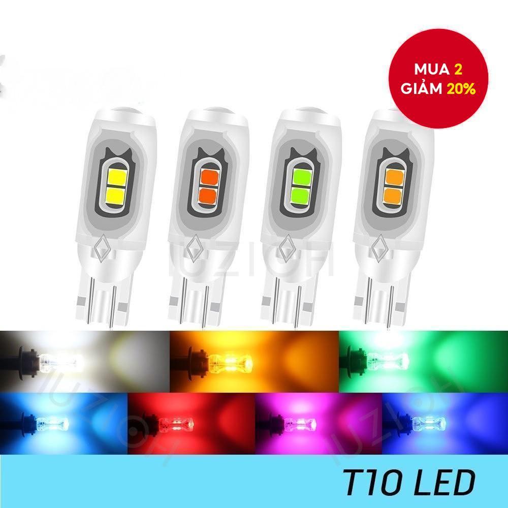 1 Đèn Led T10 W5W 194 WY5W 12V Cho Xe Hơi