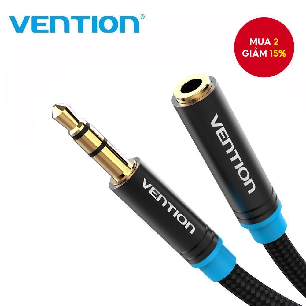 [Shopee Choice] Cáp âm thanh chuyển đổi Vention EXtension 3,5mm Nam sang Nữ