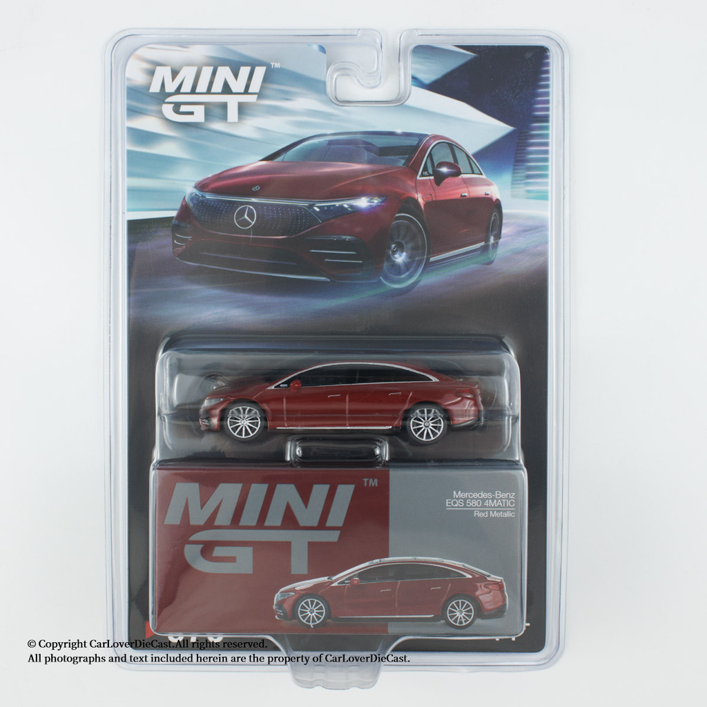 [Mẫu xe] MINIGT 1: 64 970 Benz Benz EQS 580 Mẫu xe hợp kim
