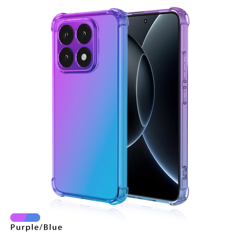 Xiaomi 15T Pro 15 Ultra Mi 17 Pro Max Làm Dày Hai Màu Gradient Vỏ Điện Thoại Túi Khí Vỏ Di Động Vỏ T