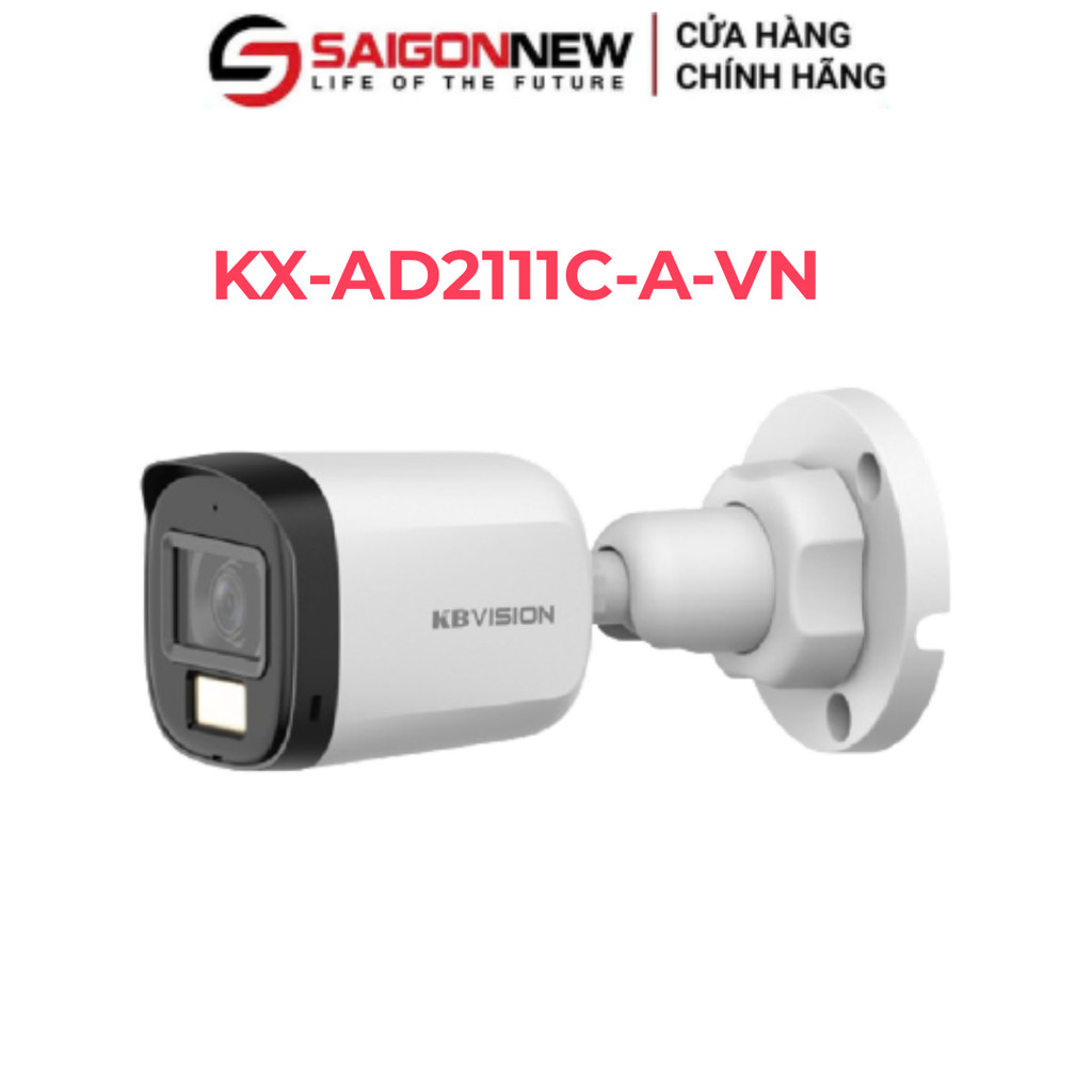 [Chính Hãng] Camera KBVISION KX-AD2111C-A VN – 2MP Full Color, Hỗ Trợ Ánh Sáng Kép,