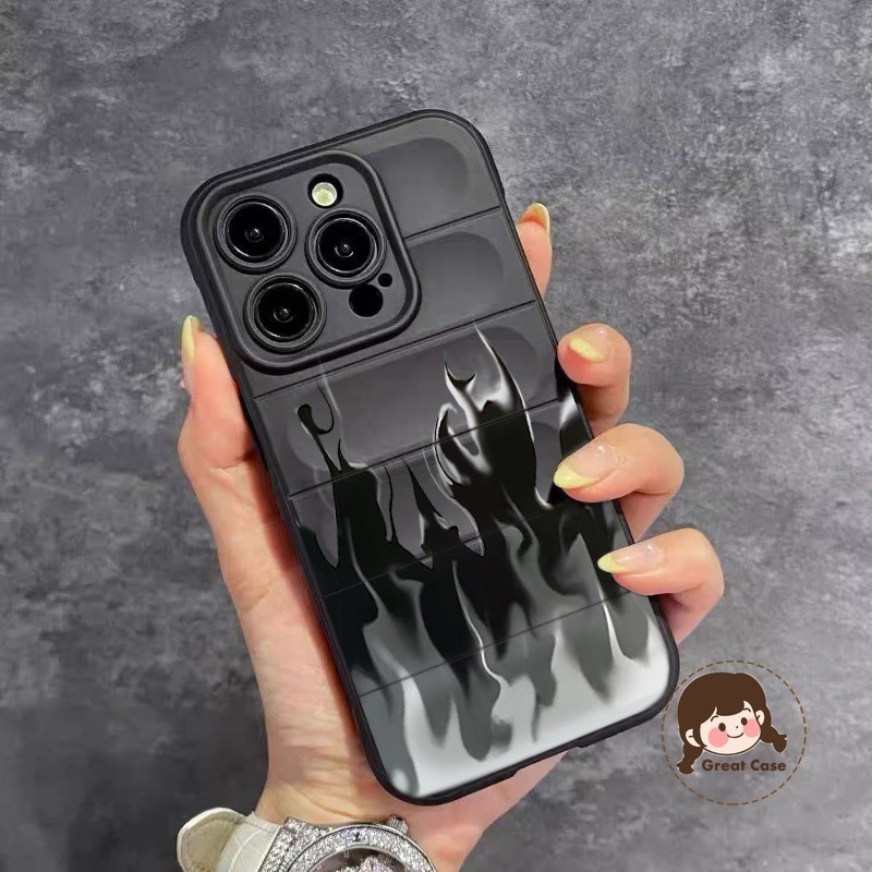 Vỏ chống sốc ngọn lửa đen mờ cho OnePlus Nord 5 4 3 CE5 CE4 Lite CE3 Lite 5G 4G Màu trơn Cảm giác da