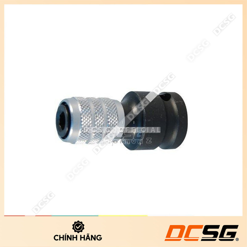 Đầu chuyển bu lông 1/2" ra 6.35mm Kingtony 414A08S |  DCSG