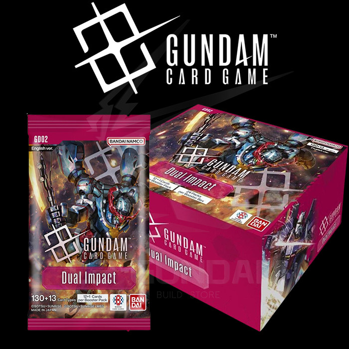 [BANDAI] Thẻ Bài Gundam Card Game: [GD02] Dual Impact Booster Box [ENG]  C3 Gundam & TCG