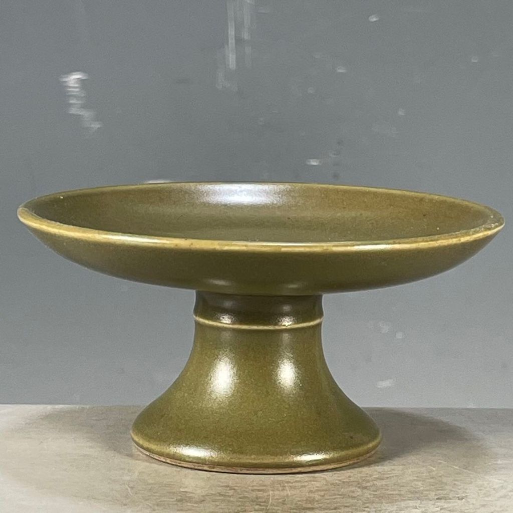 Sứ Cổ Chơi Pick-up Daming Jiajing Năm Làm Cổ Trà Cuối Glaze Đĩa Trái Cây Cao Cấp